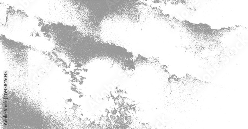 Textured grey and white abstract pattern with granular speckles and cloud like formations