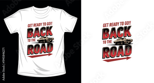 Car graphic vector art t-shirt design print template