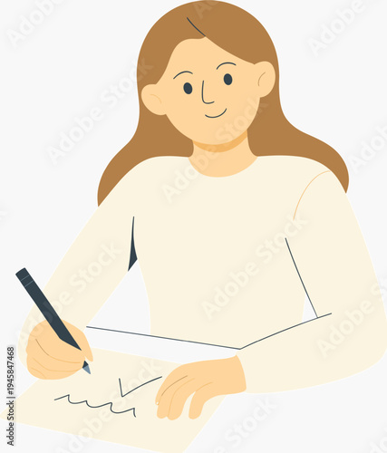  Girl working on laptop , office work girl,