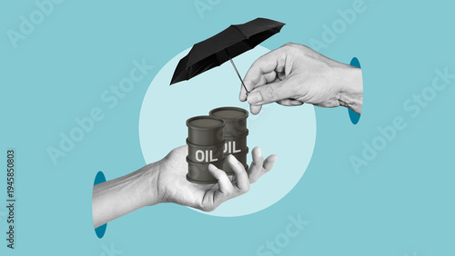 Oil market risk management, energy price protection and oil supply insurance, commodity hedging, petroleum industry volatility and economic security