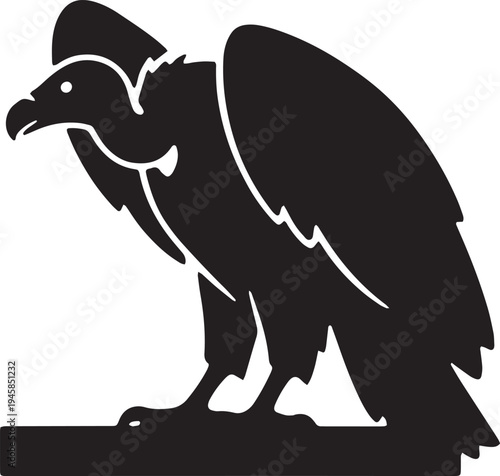 kite silhouette vector on white background