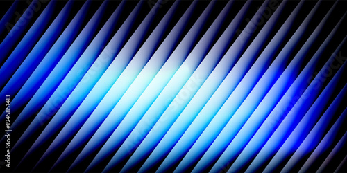 Blue shades pink abstract blurred gradient mesh with light lines vector background