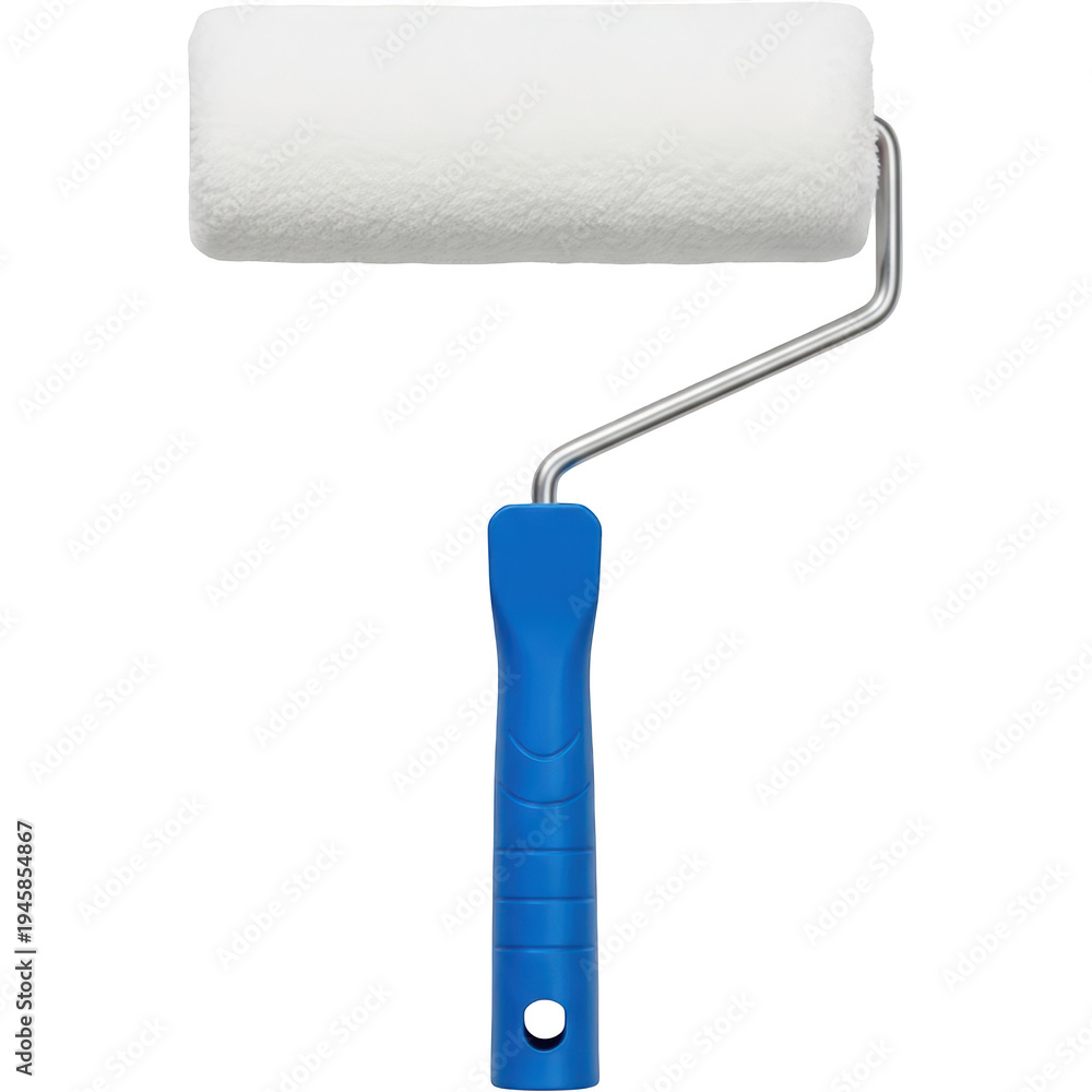 Fototapeta premium Paint Roller Tool for Home Renovation and Interior Decoration Projects