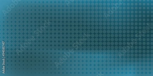 Blue gradient background with a dotted texture. The background features a blue hue with geometric shapes on a blue dotted background.