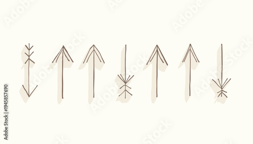 This minimalist illustration with subtle shadows evokes a sense of guidance and choices. Ideal for articles about decision-making, strategy, or pathwa