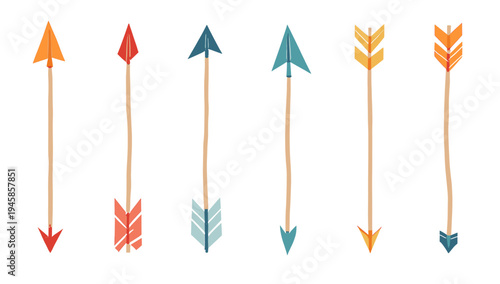 This minimalist illustration depicts a declining direction, suggesting setbacks or negative progress. Ideal for representing data analysis, financial 