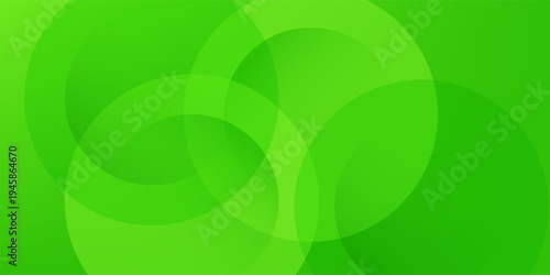 Abstract green circle background trendy. Fluid shapes composition. vector design concept