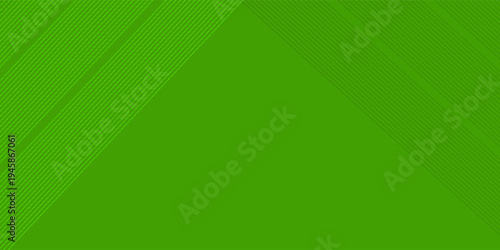 Agricultural green banner, organic abstract background with fields. Alternating green stripes and black color, natural organic product. Modern vector.