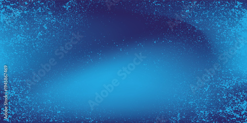 Modern blue gradient background with cyan particle noise, glowing digital dust effect, abstract technology texture.vector creative background