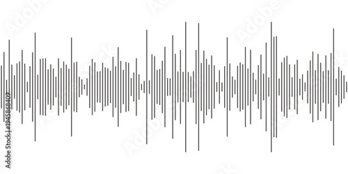 Abstract equalizer waveform design, dotted music sound wave element, digital audio signal visualization, glowing voice assistant line pattern. Abstract
