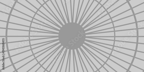 orange sun rays background design template