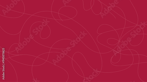 An abstract background features flowing white lines against a solid deep red backdrop creating a simple and elegant design high quality professional detailed modern stylish clean
