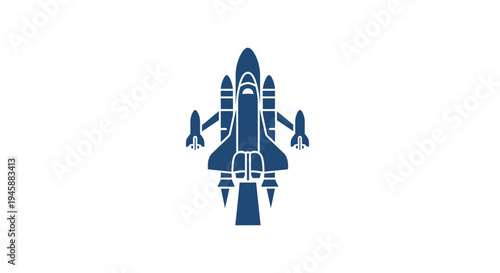 Blue Fighter Jet Airplane Aircraft.