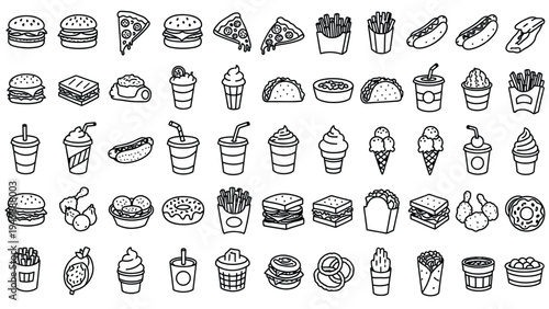 Variety of Desserts and Snacks.