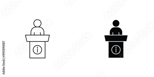 Help desk information icon graphic design vector symbols. Best for Graphics