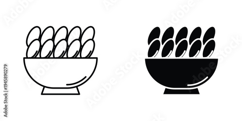 Iftar meal ramadan icon graphic design vector symbols. Best for Graphics