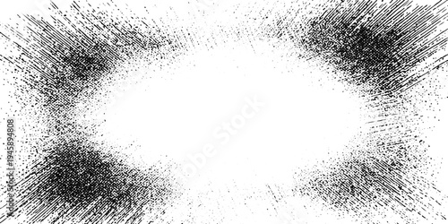 Grunge Dot Texture Background, Distressed Halftone Dot Pattern, Vintage Rough Overlay Design.