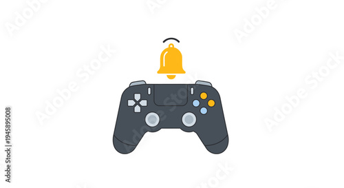 Gray video game controller device.