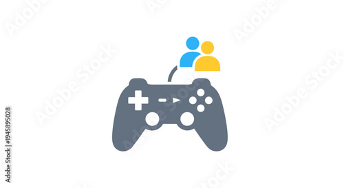 Gray video game controller device.