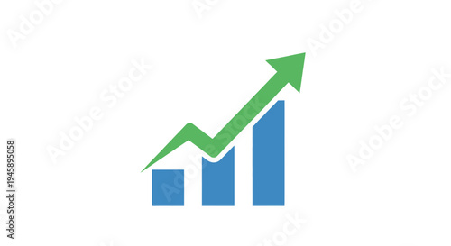 Green Arrow Graph Chart Growth.