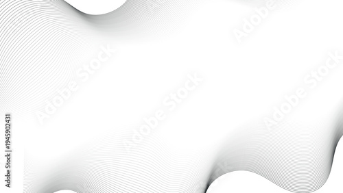 Abstract background of modern tech gradient waves. Abstract vector wavy lines flowing smooth curve. texture for header poster banner backdrop design