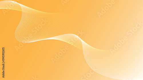 Abstract background of modern tech gradient waves. Abstract vector wavy lines flowing smooth curve. texture for header poster banner backdrop design