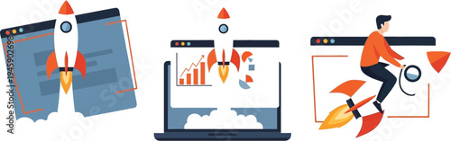 Digital startup launching new online business