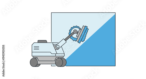 Industrial Floor Polisher Machine.