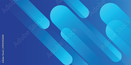 Abstract blue background with diagonal lines. Dynamic shapes composition. vector modern design eps10 illustration