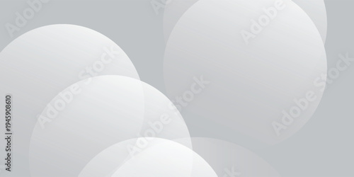 Abstract white and gray color background.  vector grey futuristic modern design eps10