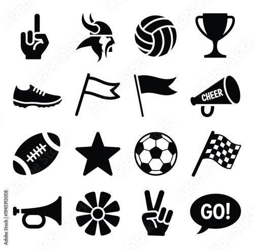 Collection of Sports and Fan Football, Soccer, Volleyball, and More