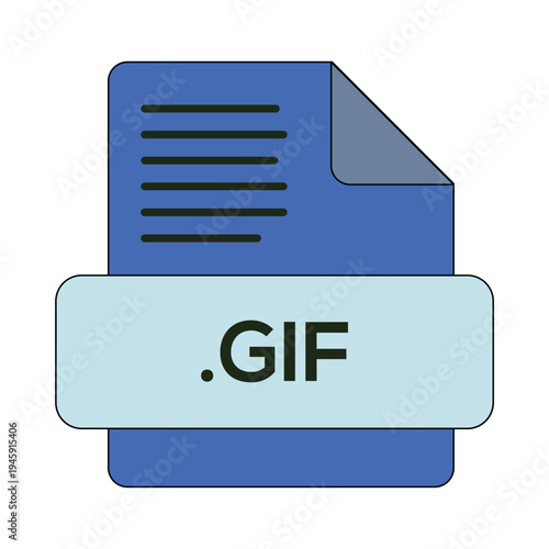blue file icon with gif label