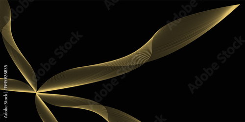 Black and Gold Premium Background. Creative Flyer Premium Luxury Template. Cool Anniversary Card. Grand Celebration Banner for Wedding and Engagement. Premium Thank You Design.