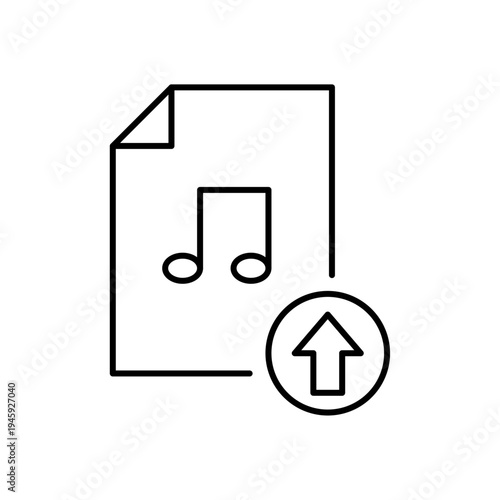 Upload file icon outline illustration vector symbol. Document transfer icons set showing upload and download in solid and outline styles. Vibrant Tropical Sunset Over Calm Ocean with Silhouetted Palm 