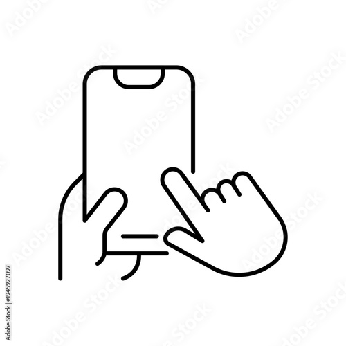 Tableau sur toile Device gadget technology and electronic theme