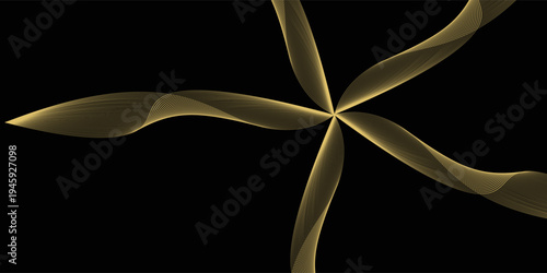 Black and Gold Premium Background. Creative Flyer Premium Luxury Template. Cool Anniversary Card. Grand Celebration Banner for Wedding and Engagement. Premium Thank You Design.