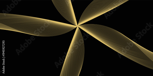 Black and Gold Premium Background. Creative Flyer Premium Luxury Template. Cool Anniversary Card. Grand Celebration Banner for Wedding and Engagement. Premium Thank You Design.