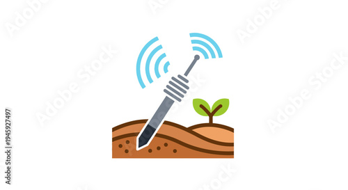 Smart Farming Technology Wireless Sensor.