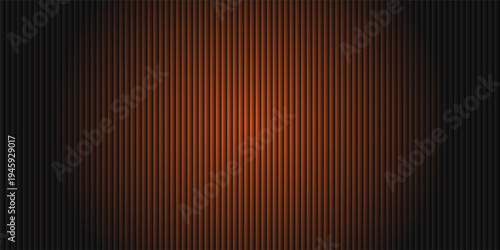 Dark brown and black gradient ribbed texture vector background with vertical lines, ideal for modern website banners, presentations, and digital marketing materials.