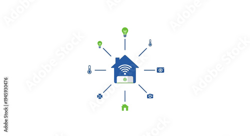 Smart Home Automation System Central Hub.