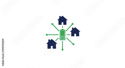 Smart Home Devices Connected to Mobile Phone.