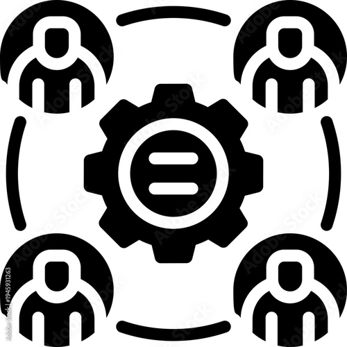 network glyph icon. Strong and solid vector icon for websites, mobile interfaces, presentations, and visual branding. High quality and easy to edit.