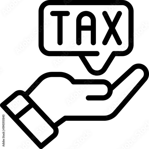 payment line icon. Clean and minimalist vector icon for websites, mobile apps, presentations, and logos. Fully scalable and customizable for any project.