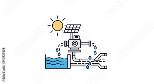 Solar Powered Water Purification System.