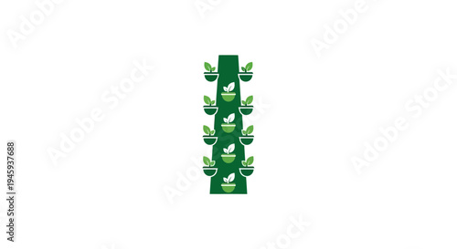 Stack of green tea bags.