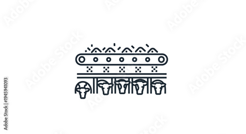 Traditional ornate decorative design element.