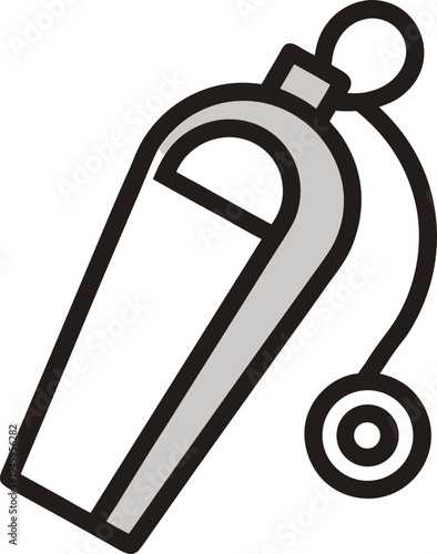 Halloween Diving Tank Icon