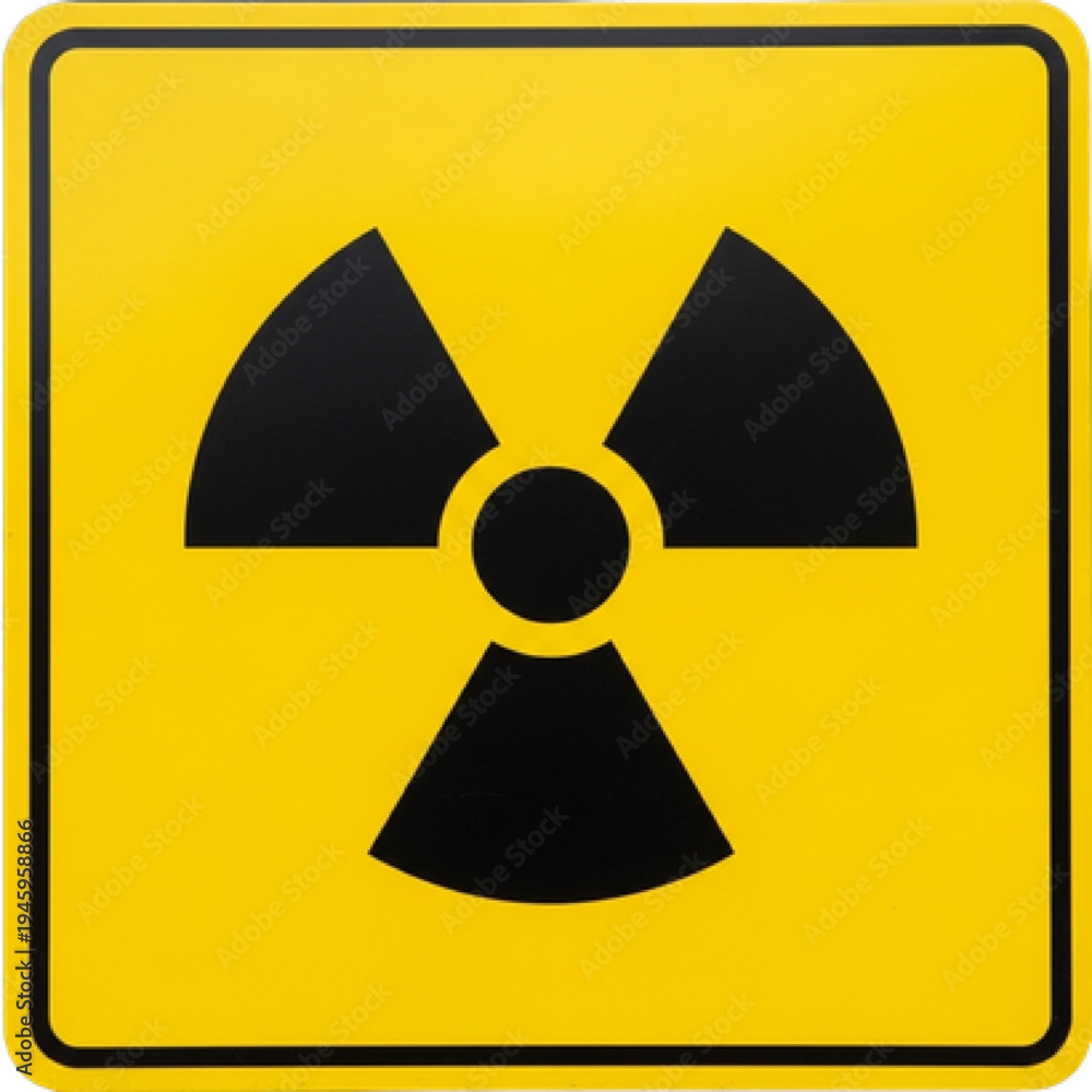 Fototapeta premium Fallout Shelter Sign Vector Icon, Simple Line Art of Official Radiation Safety Symbol, Minimalist Nuclear Emergency and Civil Defense Warning Sign.