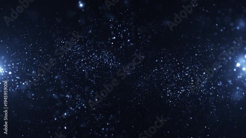 Luxury abstract background animation with glittering shiny blue particles. This glitzy awards ceremony or talent show motion background animation is full HD and a seamless loop.
