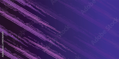 Abstract sports background with blue and purple strokes and gradients. Dynamic banner or poster design. Vector illustration